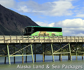 Alaska Land and Sea Cruise Packages