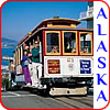 Alaska cruises from San Francisco are round trip voyages.